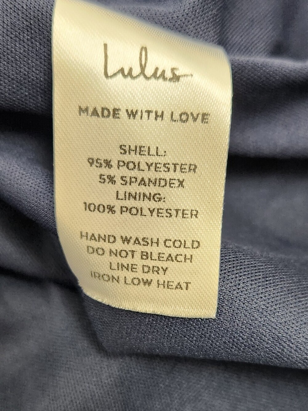 Lulu's Melora Sleeveless Navy Blue Maxi Dress. XS - Picture 7 of 7
